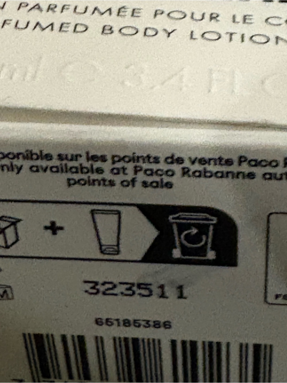 Paco Rabanne FAME Body Lotion 3.4 Fl. Oz/ 100mL - Picture 2 of 2